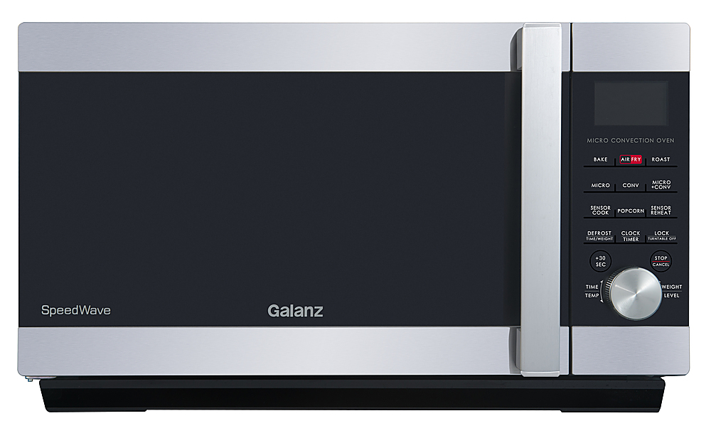 Galanz SpeedWave 3-in-1 Convection Oven, 1.2 Cu. Ft, Stainless Steel