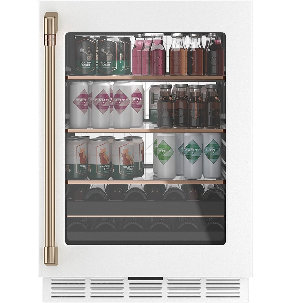 Alt View 13. Café - 14-Bottle 126-Can Built-In Beverage Center with WiFi - Matte White.