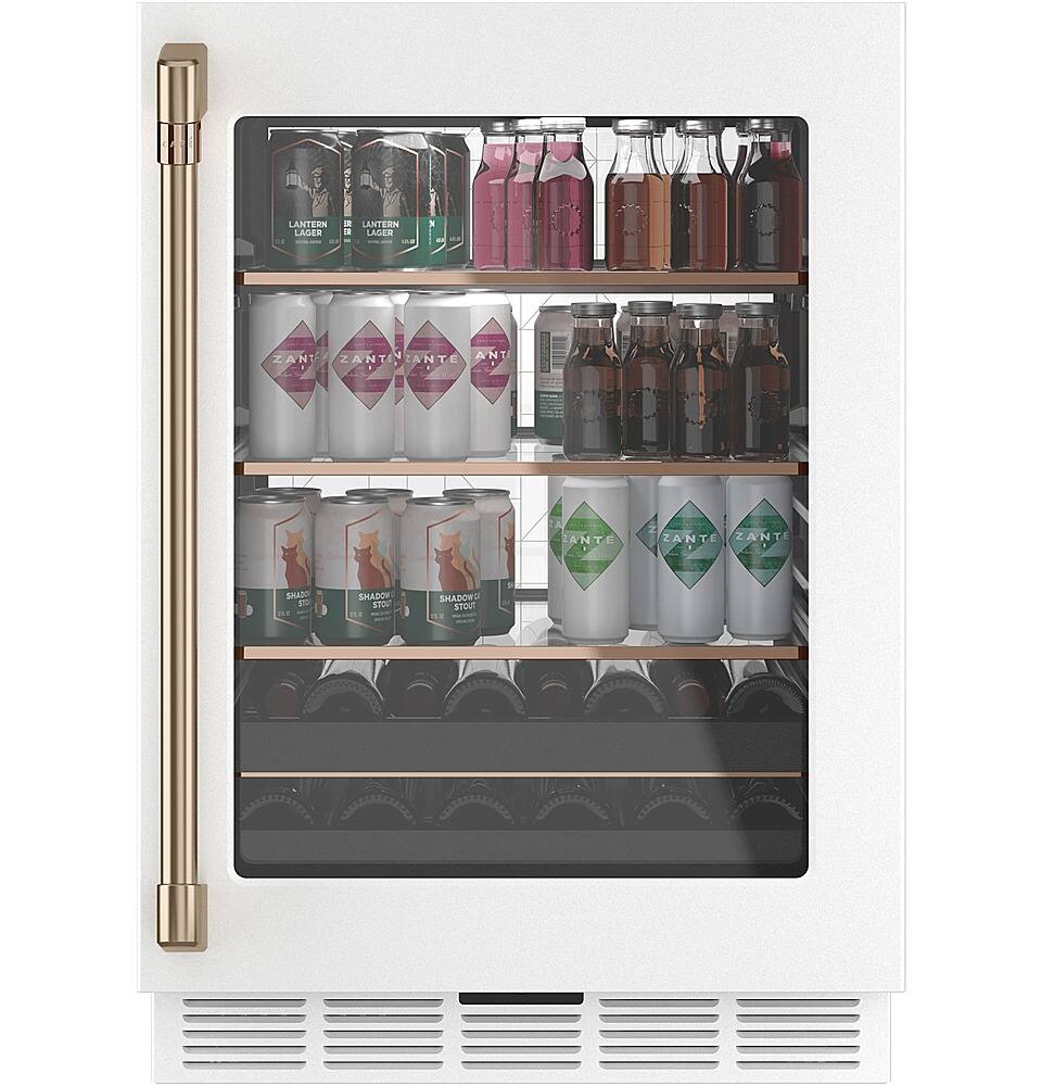 Alt View 13. Café - 14-Bottle 126-Can Built-In Beverage Center with WiFi - Matte White.