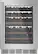 Alt View 12. Café - 46-Bottle Built-In Dual Zone Wine Center with WiFi - Stainless Steel.