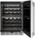 Alt View Zoom 13. Café - 46-Bottle Built-In Dual Zone Wine Center with WiFi - Stainless steel.