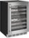 Left Zoom. Café - 46-Bottle Built-In Dual Zone Wine Center with WiFi - Stainless Steel.