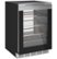 Left Zoom. Café - Modern Glass 14-Bottle 126-Can Built-In Beverage Center with WiFi - Platinum Glass.