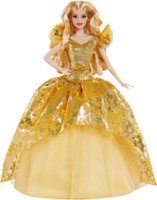Holiday Barbie Blonde - Gold - Front_Zoom