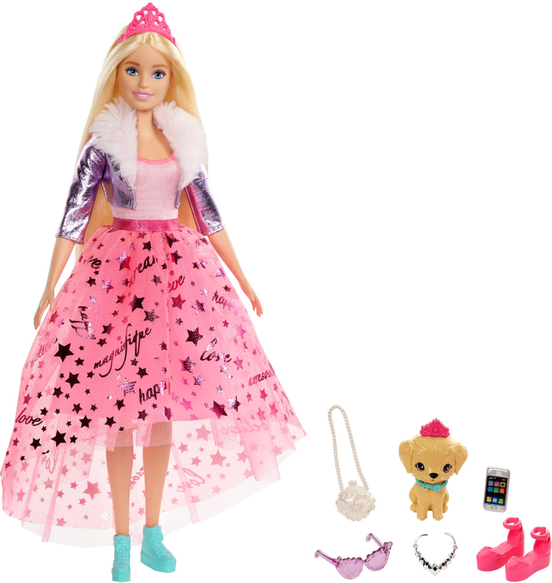 Best Buy: Barbie Deluxe Princess Adventure Doll Pink GML76