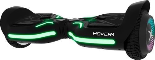 Hover-1 - Superfly Electric Self-Balancing Scooter w/6 mi Max Range & 7 mph Max Speed- Water Resistant- Premium Bluetooth Speaker - Black