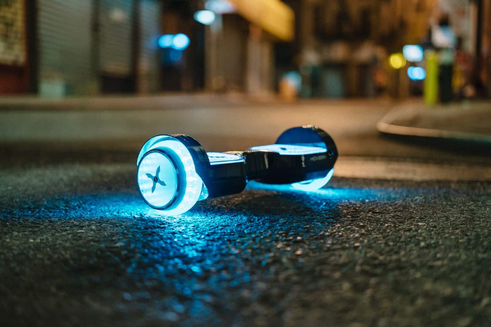 Alt View 22. Hover-1 - Astro LED Light Up Electric Self-Balancing Scooter w/6 mi Max Operating Range & 7 mph Max Speed - Black.