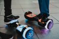 Left Zoom. Hover-1 - Astro LED Light Up Electric Self-Balancing Scooter w/6 mi Max Operating Range & 7 mph Max Speed - Black.