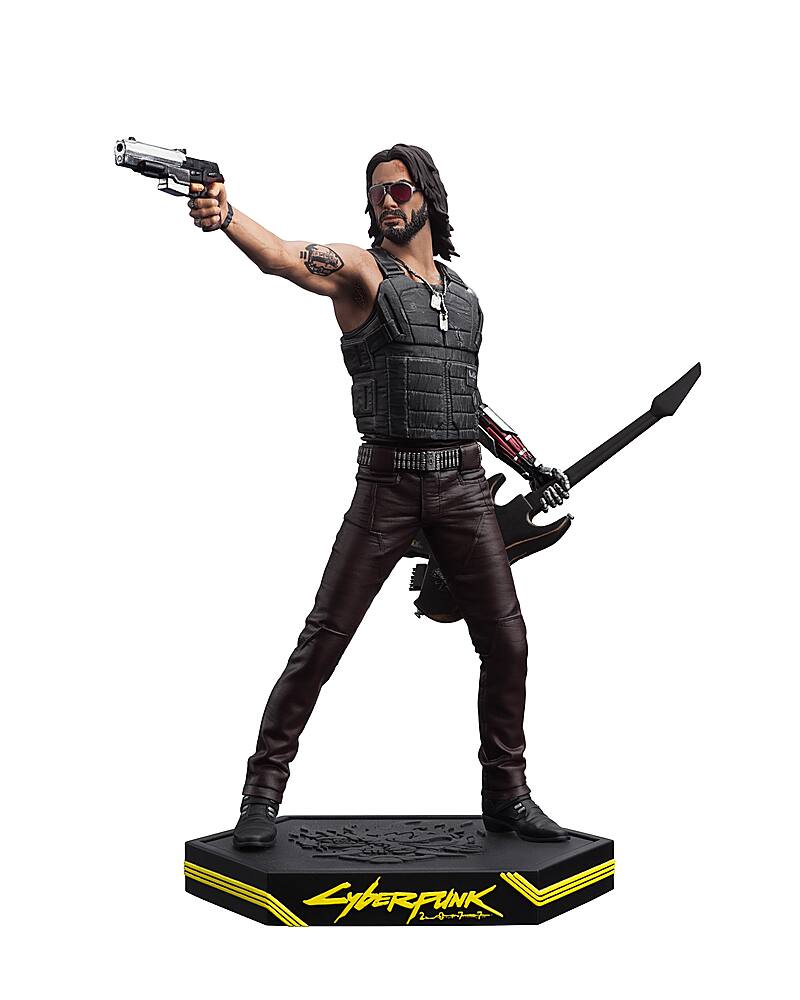 Front. Dark Horse Comics - Cyberpunk 2077: Johnny Silverhand Figure.