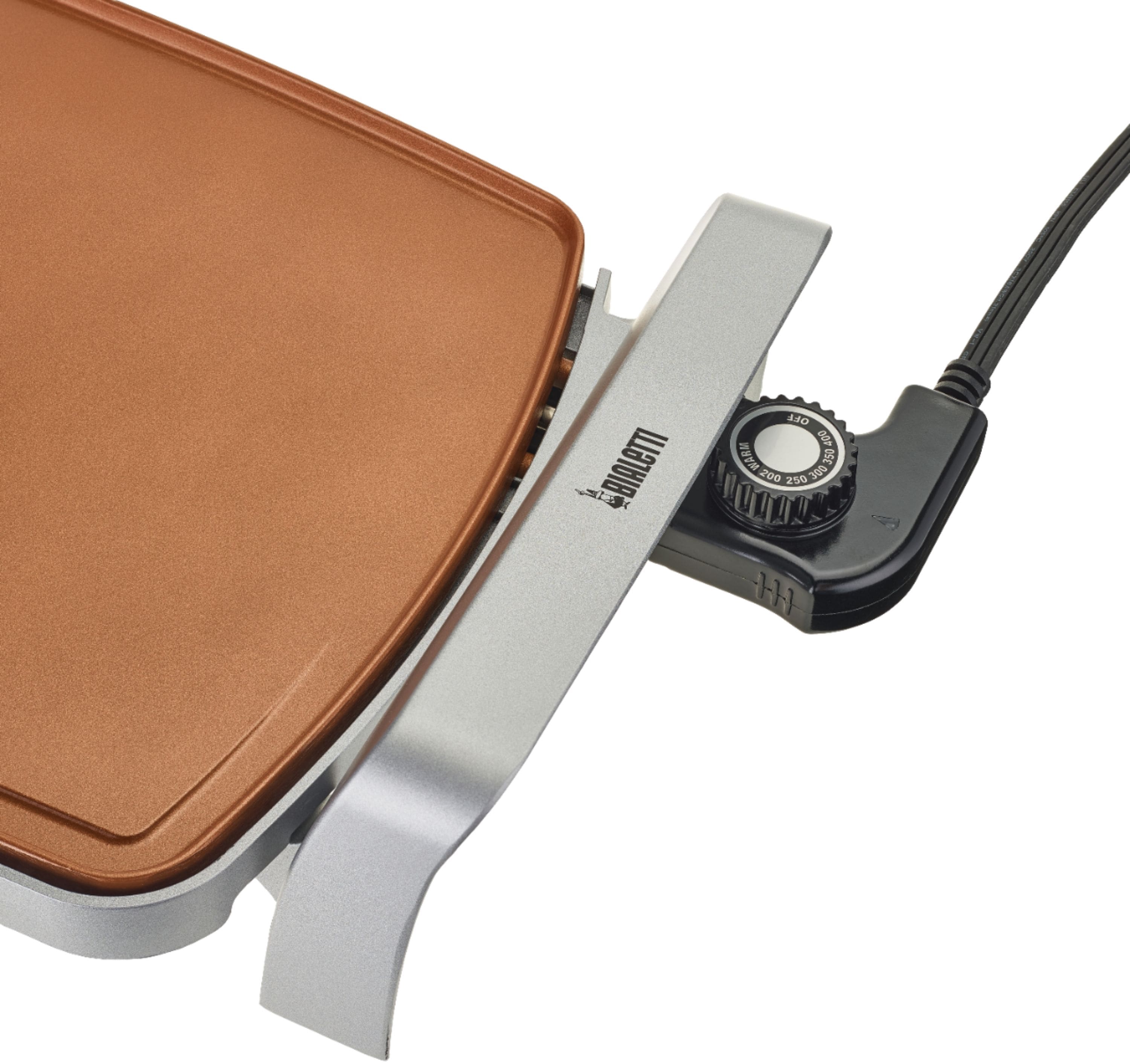 Alt View 11. Bialetti - Titan Extra Large Griddle - Copper.