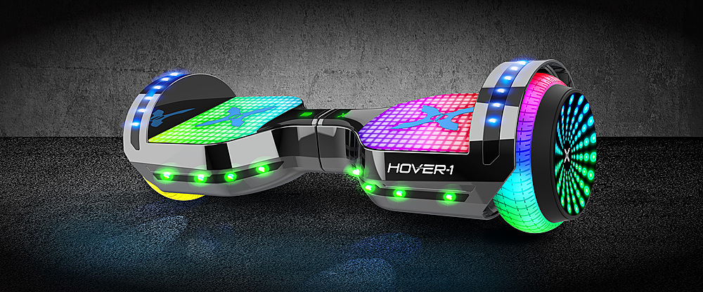 X Hover-1 Hoverboard Self Balancing Electric Scooter Bluetooth LED Light 