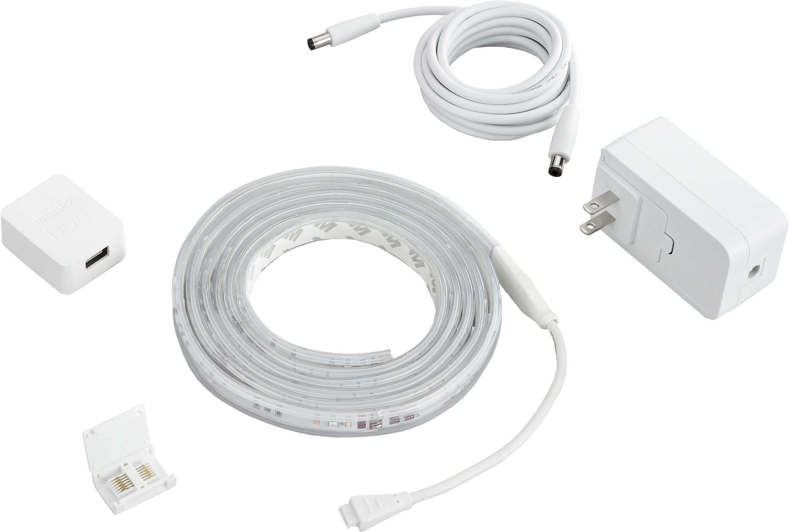 Philips Hue - Pack Lightstrip White & Color Ambiance 4m - Ruban LED  connecté - Rue du Commerce