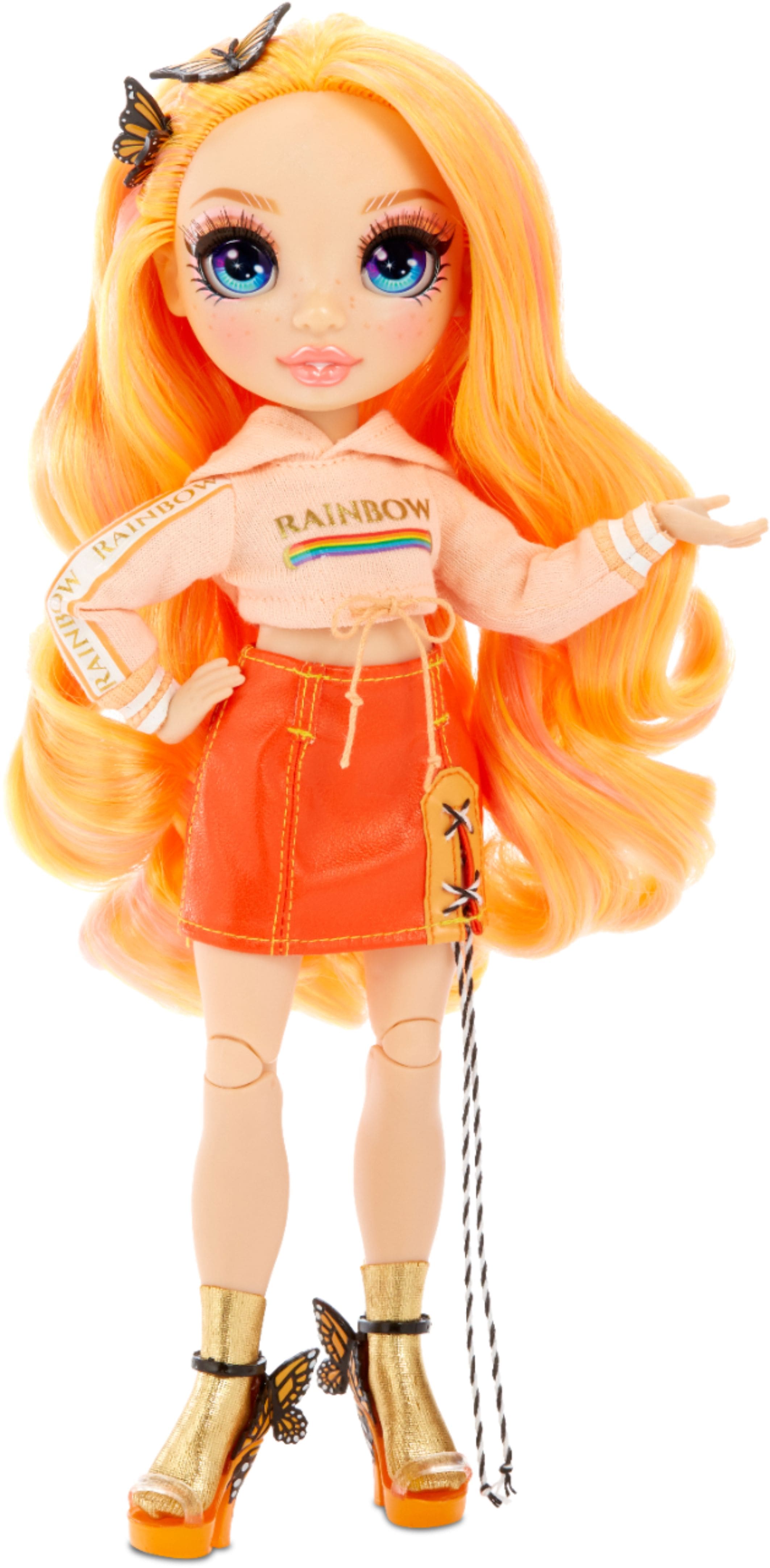 Front. Rainbow High - Rainbow HighFashion Doll- Poppy Rowan.