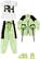 Alt View 13. Rainbow High - Rainbow High Fashion Doll- Jade Hunter.