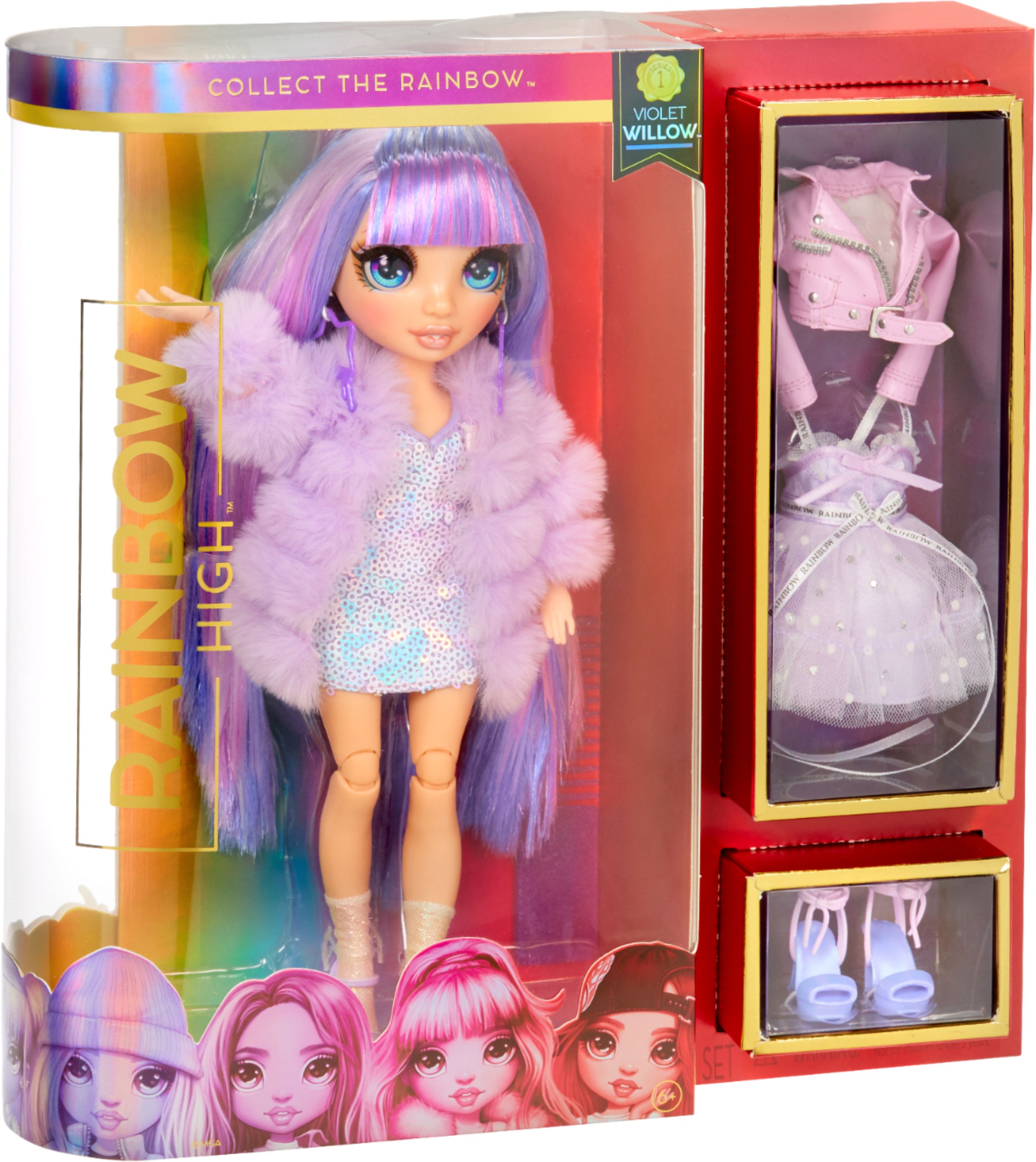 569602 for sale online Rainbow High High Violet Willow Fashion Doll