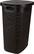 Front Zoom. Mind Reader - 60 Liter Slim Laundry Basket, Laundry Hamper with Cutout Handles, Washing Bin, Dirty Clothes Storage - Brown.