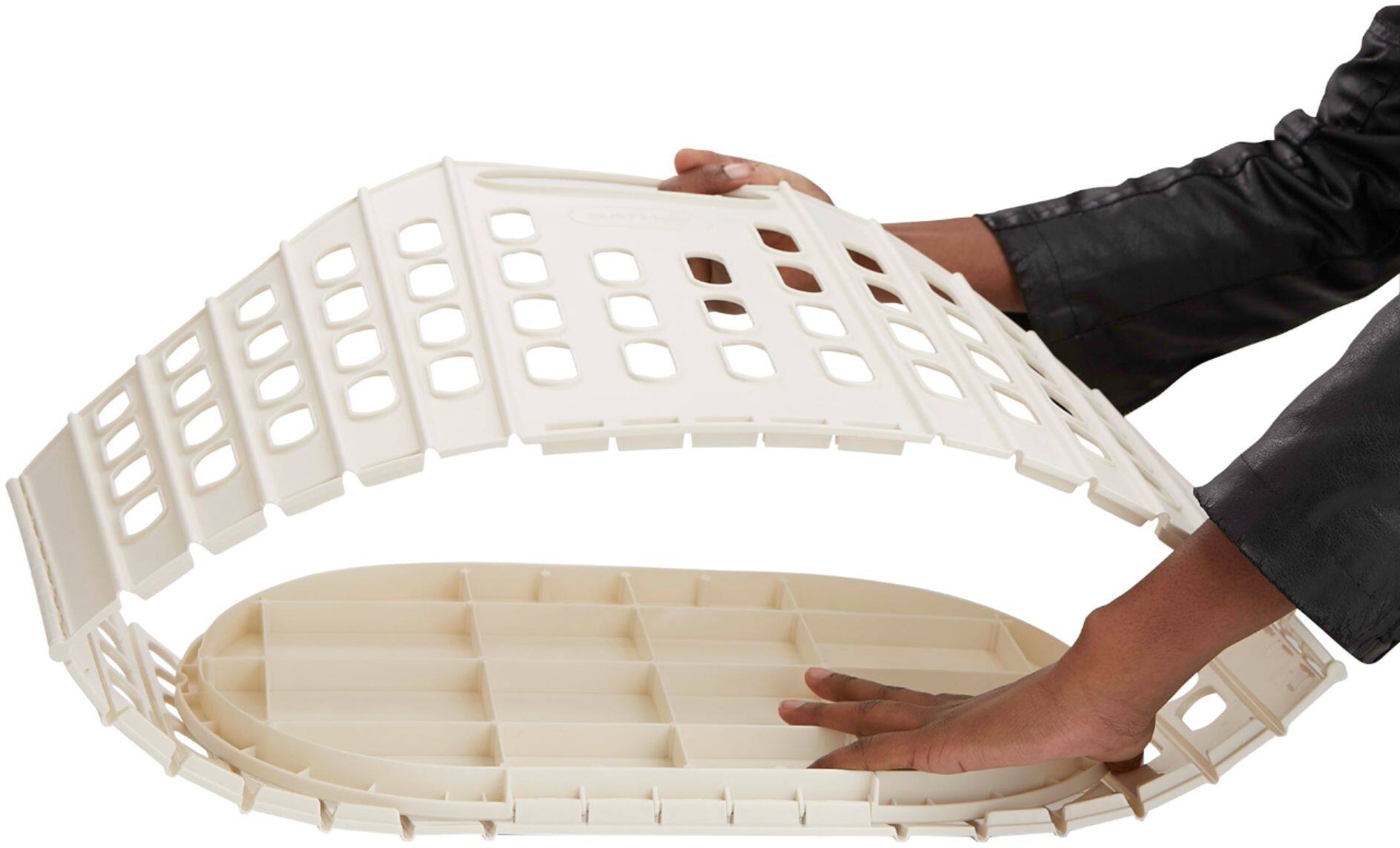 Best Buy Mind Reader 38 Liter Laundry Folding Basket, Collapsible