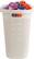 Alt View Zoom 11. Mind Reader - 50 Liter Slim Laundry Basket, Laundry Hamper with Cutout Handles, Washing Bin, Dirty Clothes Storage - Ivory.