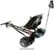 Alt View Zoom 12. Hover-1 - Raptor Hoverboard Buggy Attachment with LED Fog Blasters and Sound Effects - Black.