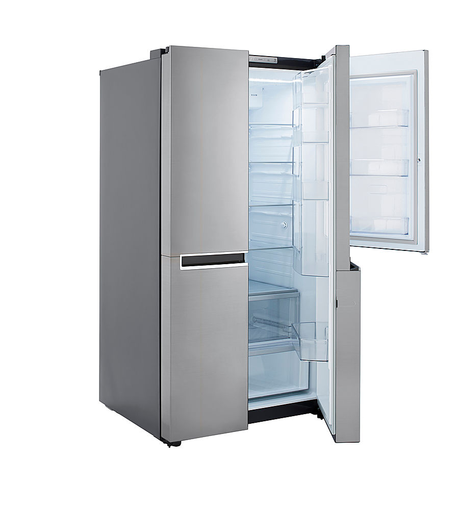 LG 26.8 Cu. Ft. SidebySide DoorinDoor Refrigerator with Ice Maker PLATINUM SILVER