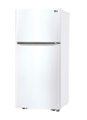 Angle Zoom. LG - 20.2 Cu. Ft. Top-Freezer Refrigerator - White.