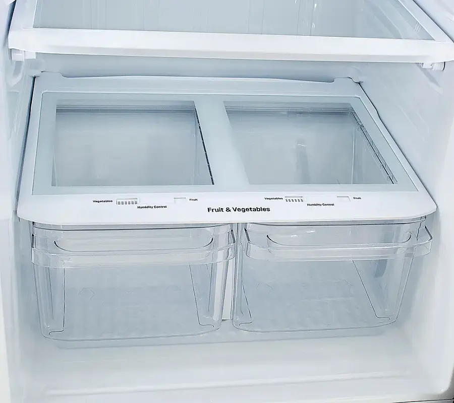 Alt View 12. LG - 20.2 Cu. Ft. Top-Freezer Refrigerator - White.