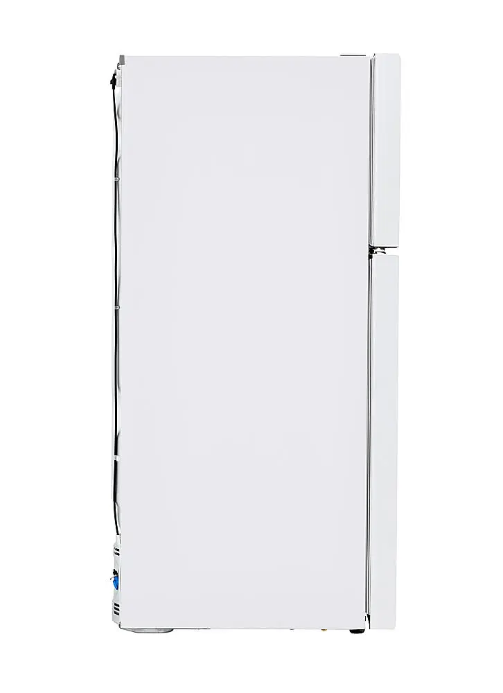 Alt View 17. LG - 20.2 Cu. Ft. Top-Freezer Refrigerator - White.