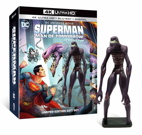 Superman: Man of Tomorrow [Figurine] [Digital Copy] [4K Ultra HD Blu-ray/Blu-ray] [Only @ Best Buy] [2020]