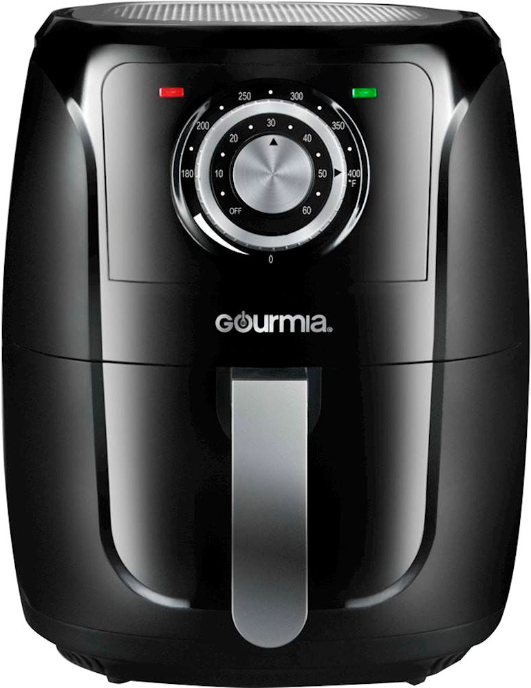 Gourmia 5 Qt Digital Air Fryer with 9 One-Touch Presets, Black, 12.5 H, New
