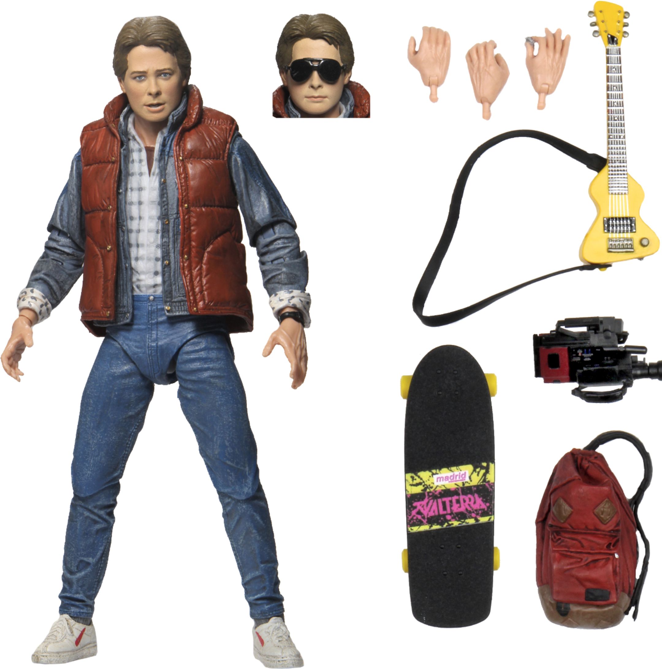 FIGURA NECA BACK TO THE FUTURE ULTIMATE Batlle of the Bands Collection 18CM BOX