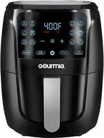 Gourmia - 6qt Digital Air Fryer - Black - Angle_Zoom