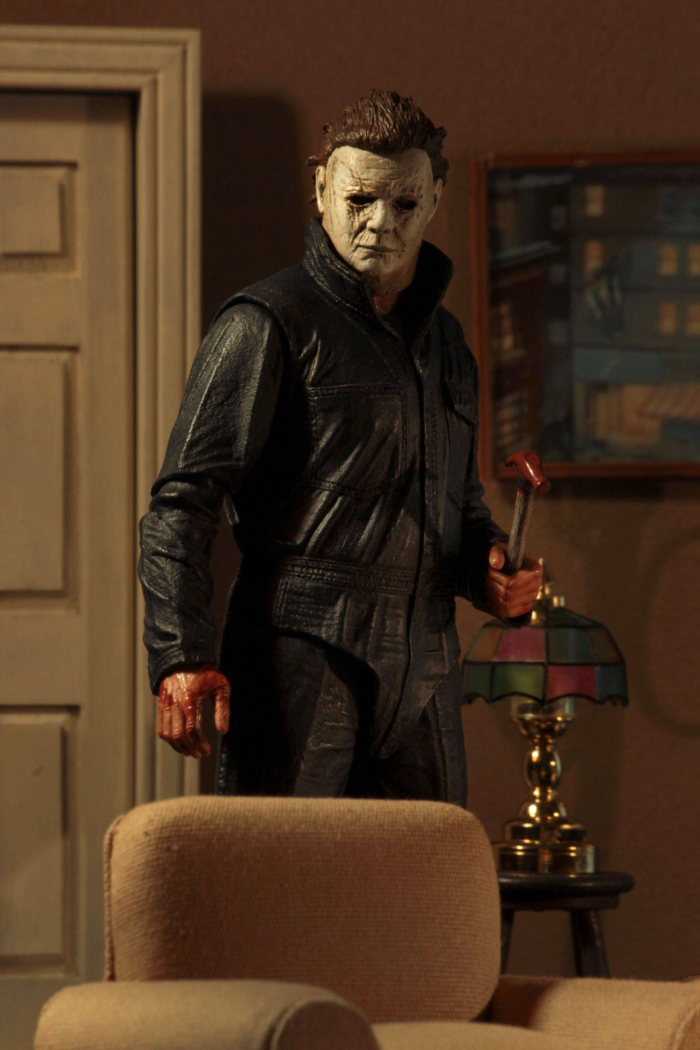 Alt View 22. NECA - Halloween (2018 Movie) - 7" Scale Action Figure - Ultimate Michael Myers.