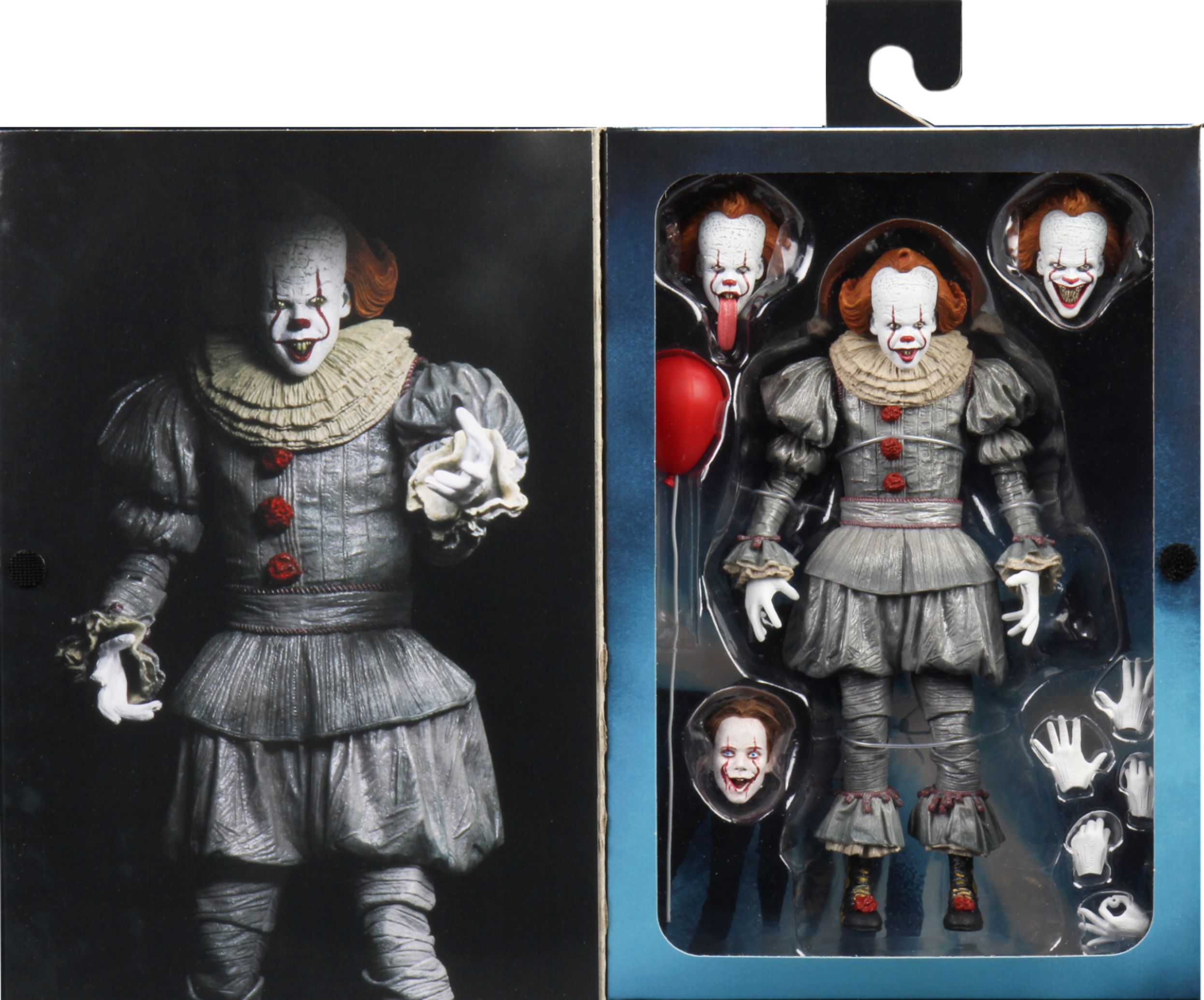 NECA REEL TOYS IT PENNYWISE FIGURE BRAND NEW! 