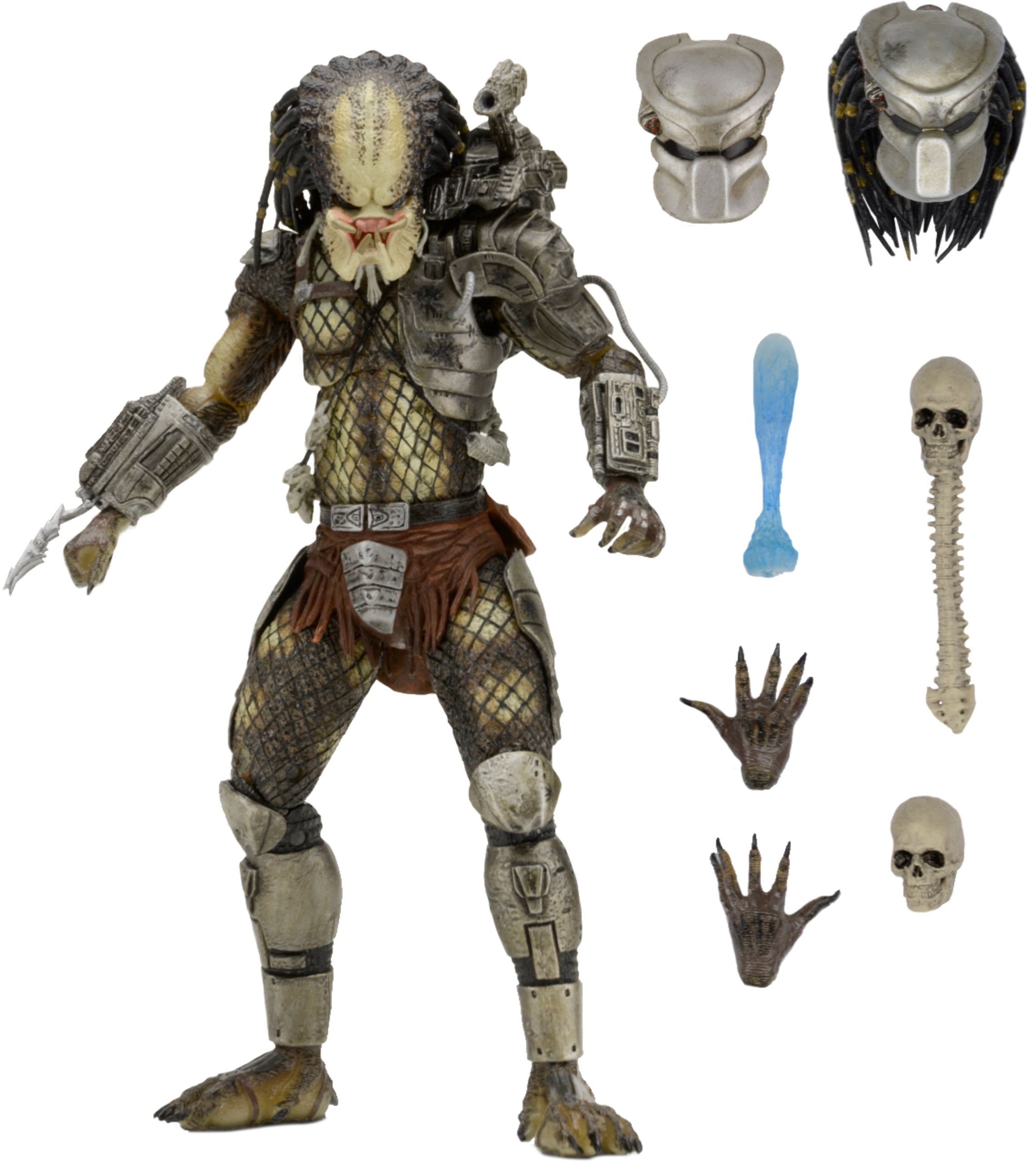 Predators 2 Series 4 Shaman Predator 7in Action Figure NECA Toys for sale online 