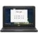 Front Zoom. Dell - Chromebook 11 3000 11.6" Chromebook - Intel Celeron - 4 GB Memory - 32 GB eMMC - Black.
