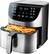 Alt View 11. Gourmia - 7qt Digital Air Fryer - Stainless Steel.