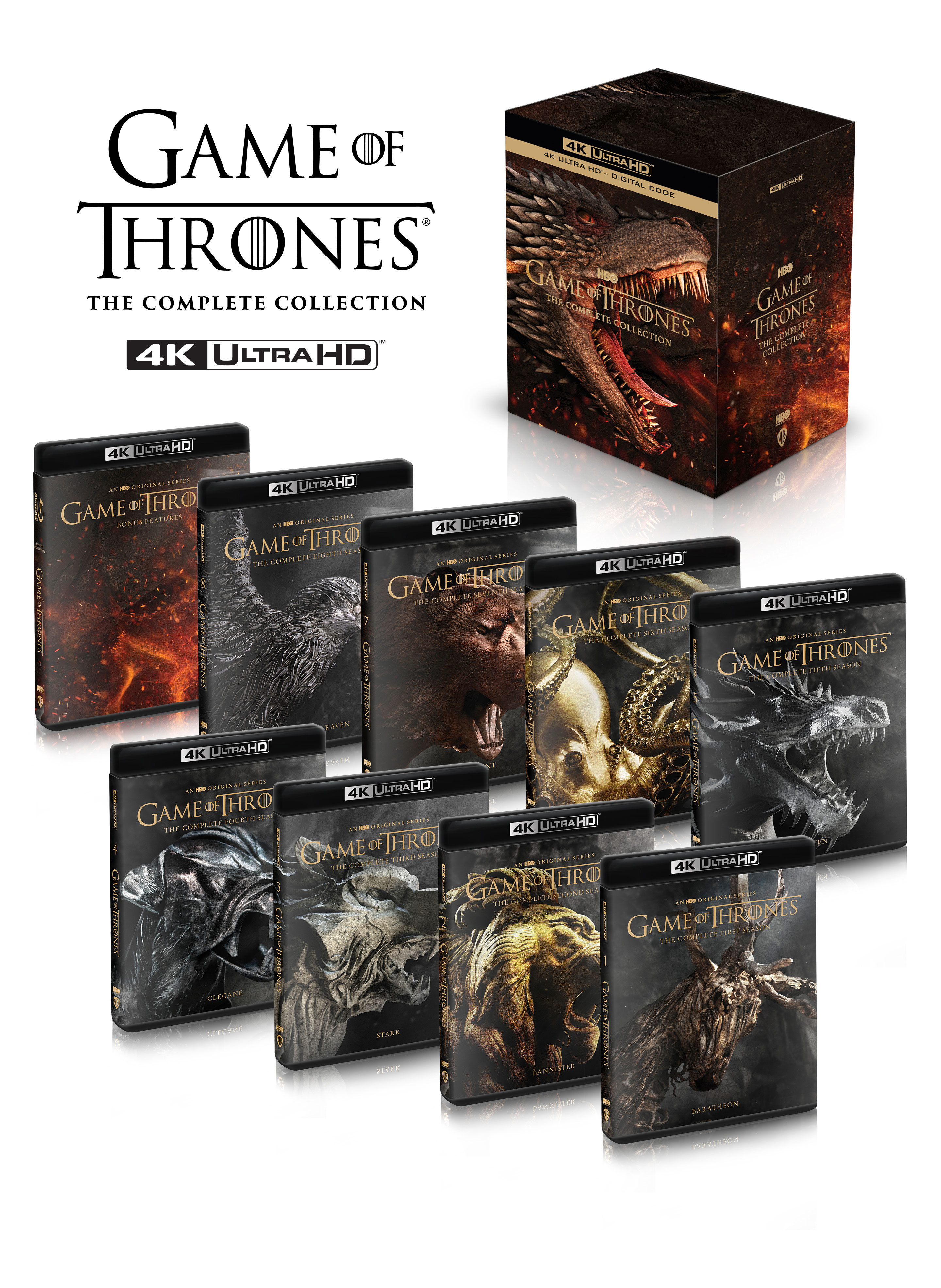 Game Of Thrones The Complete Series Includes Digital Copy 4k Ultra