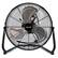 Alt View 12. NewAir - 3000 CFM 18” High Velocity Portable Floor Fan with 3 Fan Speeds and Long-Lasting Ball Bearing Motor - Black.
