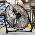 Alt View Zoom 16. NewAir - 3000 CFM 18” High Velocity Portable Floor Fan with 3 Fan Speeds and Long-Lasting Ball Bearing Motor - Black.