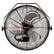 Front. NewAir - 3000 CFM 18” High Velocity Wall Mounted Fan with Sealed Motor Housing and Ball Bearing Motor - Black.