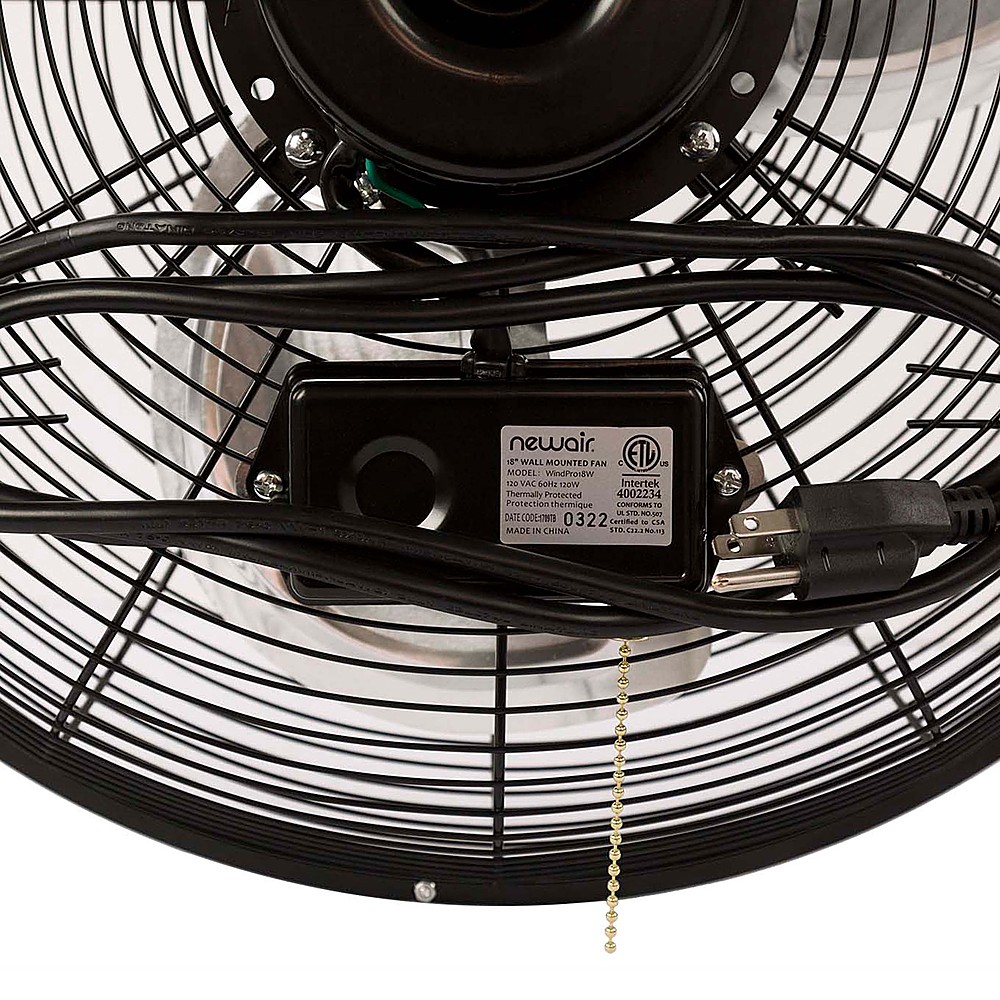 NewAir 3000 CFM 18” High Velocity Wall Mounted Fan with Sealed