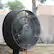 Alt View 11. NewAir - Outdoor Misting Fan and Pedestal Fan, Cools 500 sq. ft. with 3 Fan Speeds and Wide-Angle Oscillation - Black.