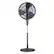 Alt View 20. NewAir - Outdoor Misting Fan and Pedestal Fan, Cools 500 sq. ft. with 3 Fan Speeds and Wide-Angle Oscillation - Black.