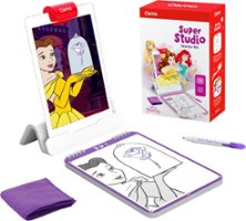 Osmo - Super Studio Disney Princess Starter Kit for iPad - Ages 5-11, Drawing Activities, Listening (Osmo Base Included) - Front_Zoom