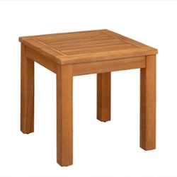 Patio Sense - Lio/Oslo Wooden Patio Table - Brown - Alt_View_Zoom_11