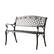 Alt View 14. Patio Sense - Scarlet Aluminum Outdoor Patio Bench - Bronze.