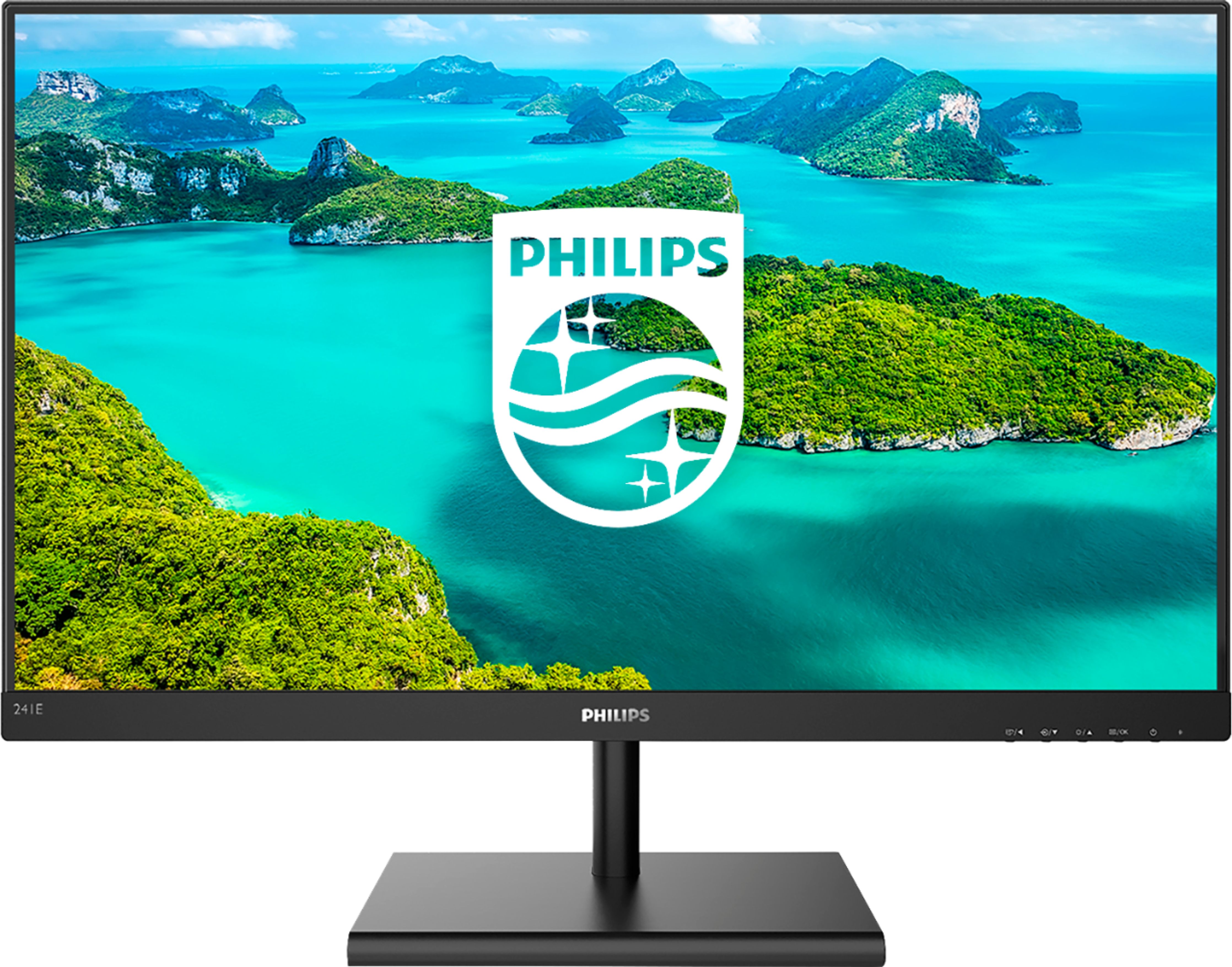 Full HD 1080P HDMI/DisplayPort/Dvi-D/VGA Built-in Speakers Philips 241B8QJEB 24 Frameless Monitor USB 3.0 Hub IPS Panel TCO Edge Ergonomic Stand Vesa 