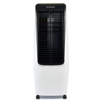 NewAir - Frigidaire 2-in-1 Evaporative Air Cooler and Fan, 350 sq. ft. with 4 Fan Speeds and Large Detachable 5 Gallon Water Tank - White - Front_Zoom