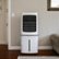 Alt View 18. NewAir - Frigidaire 2-in-1 Evaporative Air Cooler and Fan, 450 sq.ft. with 3 Fan Speeds and Large Detachable 13 Gallon Water Tank - White.