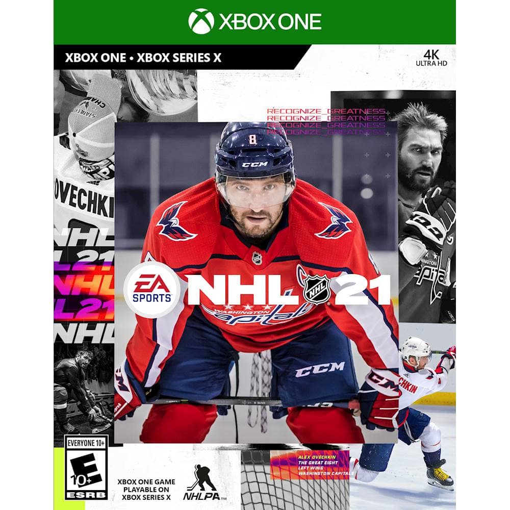 Front. Electronic Arts - NHL 21.